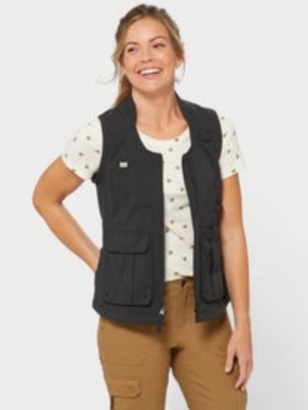 Duluth Trading Co Navy Heirloom Gardening Vest Size XXL NWT